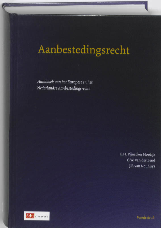 Omslag van Aanbestedingsrecht