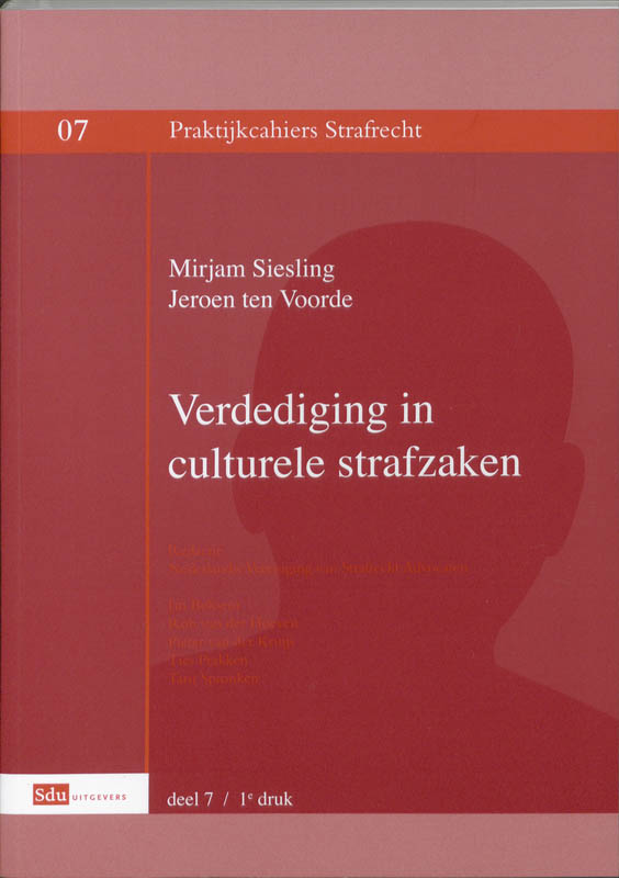Omslag van Verdediging in culturele strafzaken