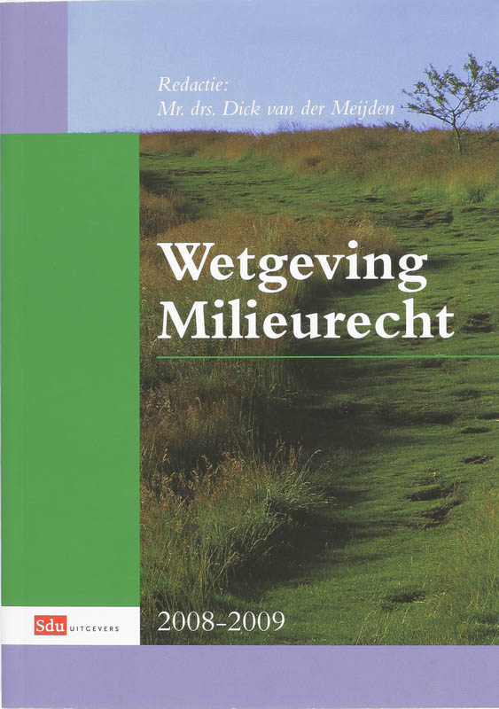 Omslag van Wetgeving Milieurecht 2008-2009
