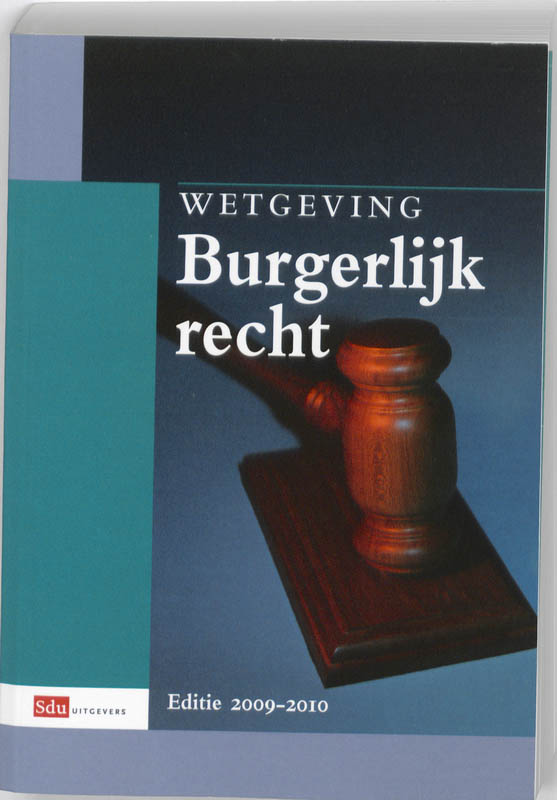 Omslag van Wetgeving Burgerlijk Recht 2009-2010