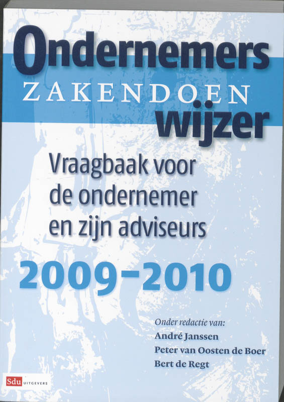 Omslag van Ondernemerswijzer 2009-2010 Zakendoen
