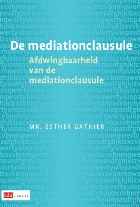 Omslag van De mediationclausule
