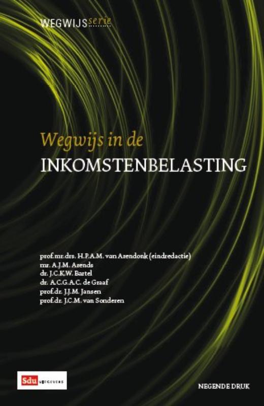 Omslag van Wegwijs in de inkomstenbelasting