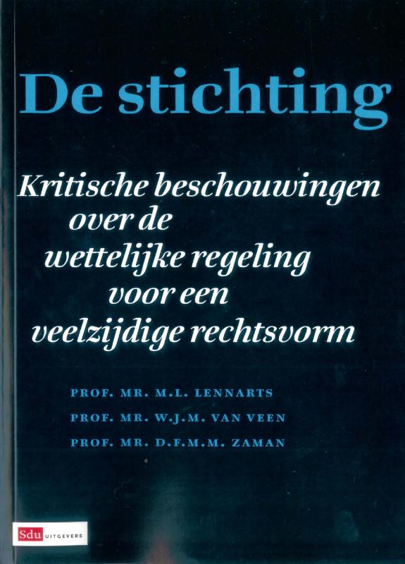 Omslag van De Stichting