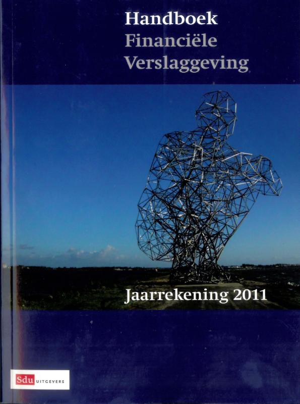 Omslag van jaarrekening 2011