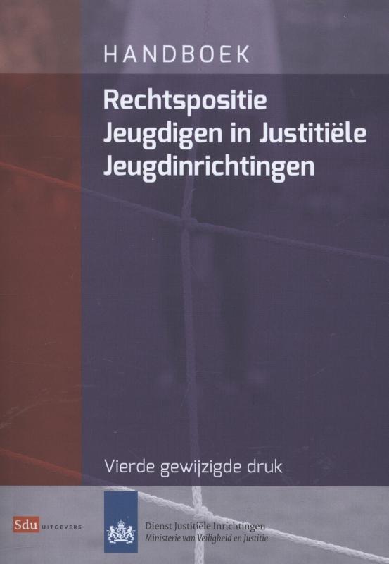 Omslag van Handboek rechtspositie jeugdigen in justitiele jeugdinrichtingen