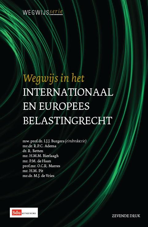 Omslag van Wegwijs in het internationaal en Europees belastingrecht