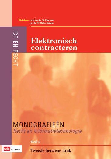 Omslag van Elektronisch contracteren