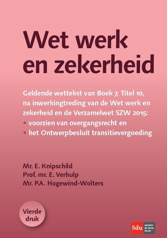 Omslag van Wet werk en zekerheid