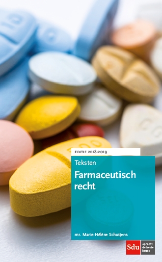 Omslag van Teksten Farmaceutisch recht