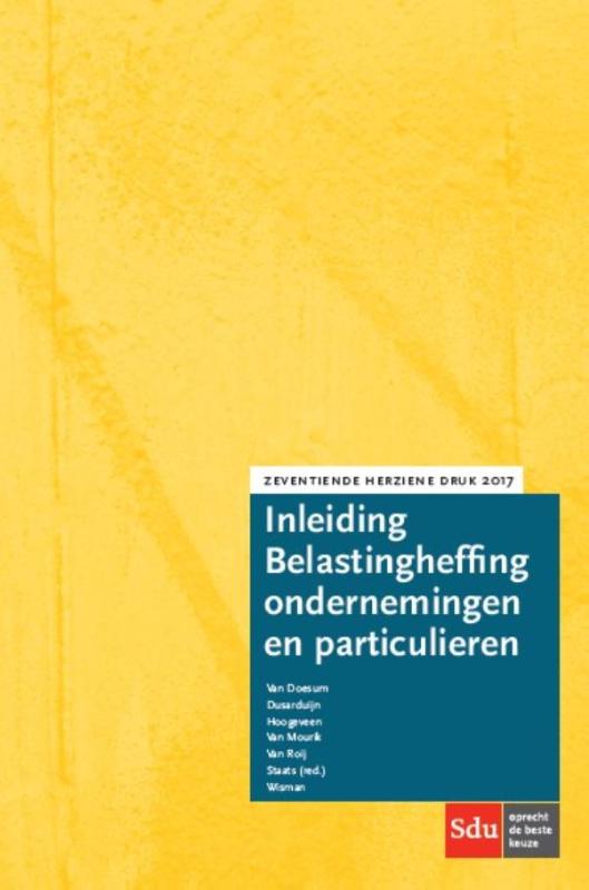 Omslag van Inleiding belastingheffing ondernemingen en particulieren