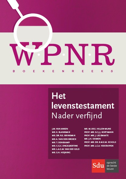 Omslag van Het levenstestament