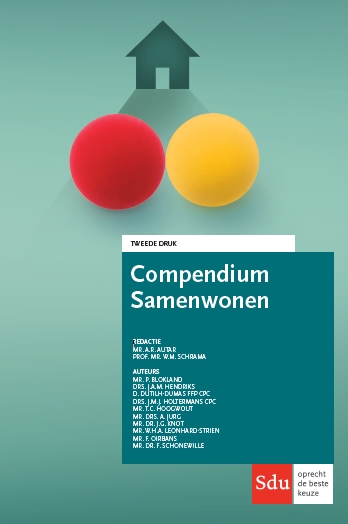 Omslag van Compendium Samenwonen 2018