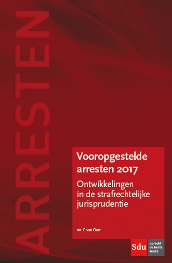 Omslag van Vooropgestelde Arresten 2017