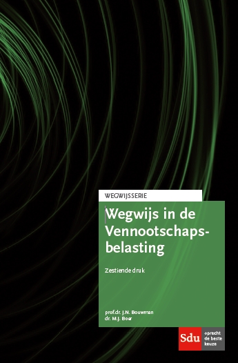 Omslag van Wegwijs in de Vennootschapsbelasting