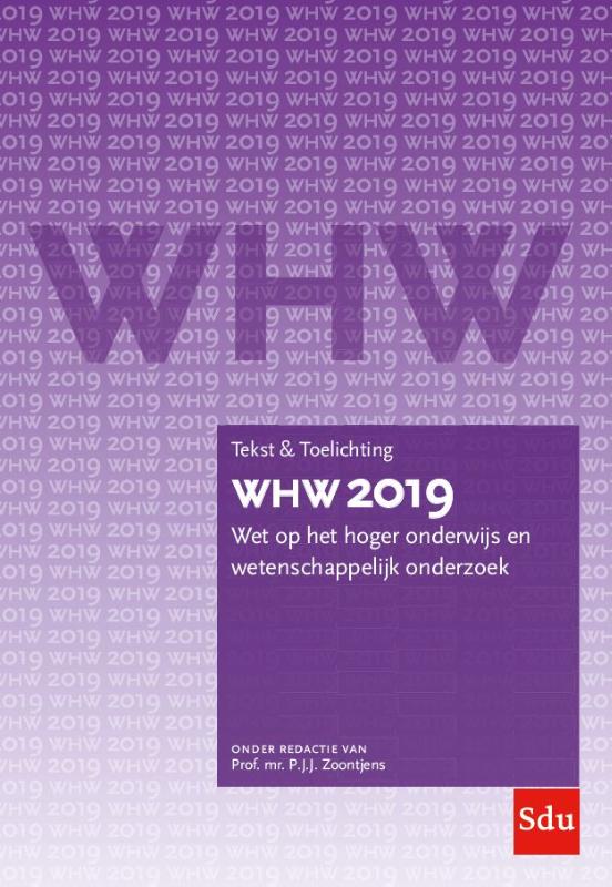 Omslag van WHW 2019 Tekst en toelichting
