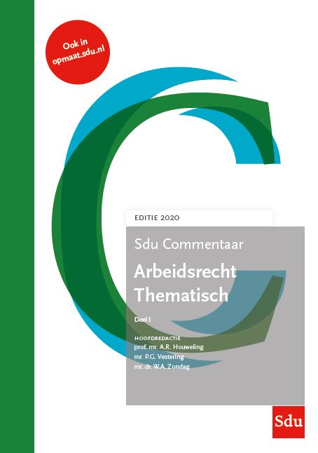 Omslag van Sdu Commentaar Arbeidsrecht Thematisch. 2020. (set 2 ex.)