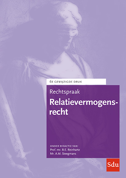 Omslag van Rechtspraak relatievermogensrecht