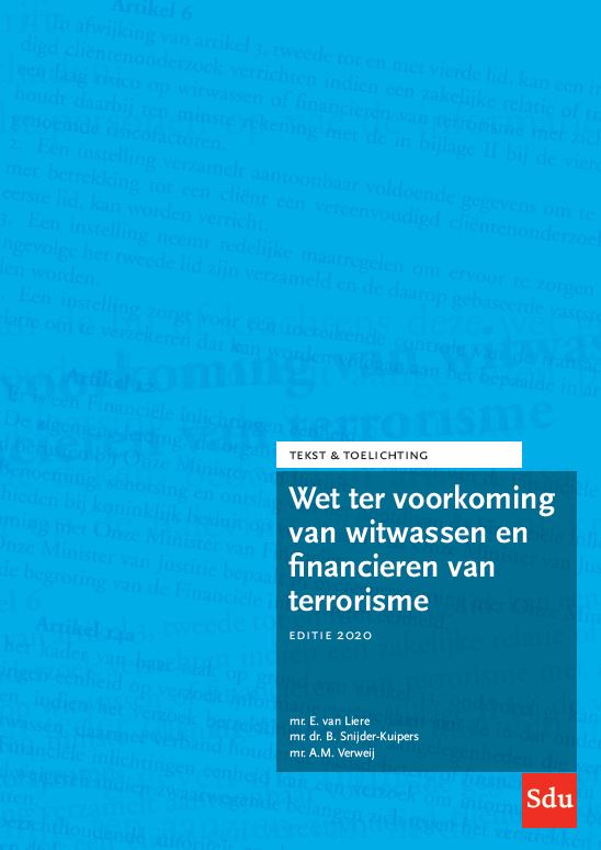 Omslag van Wet ter voorkoming van witwassen en financieren van terrorisme
