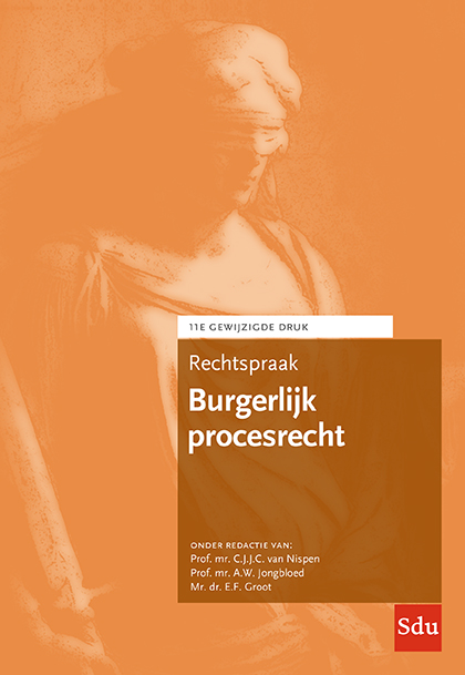 Omslag van Rechtspraak Burgerlijk procesrecht
