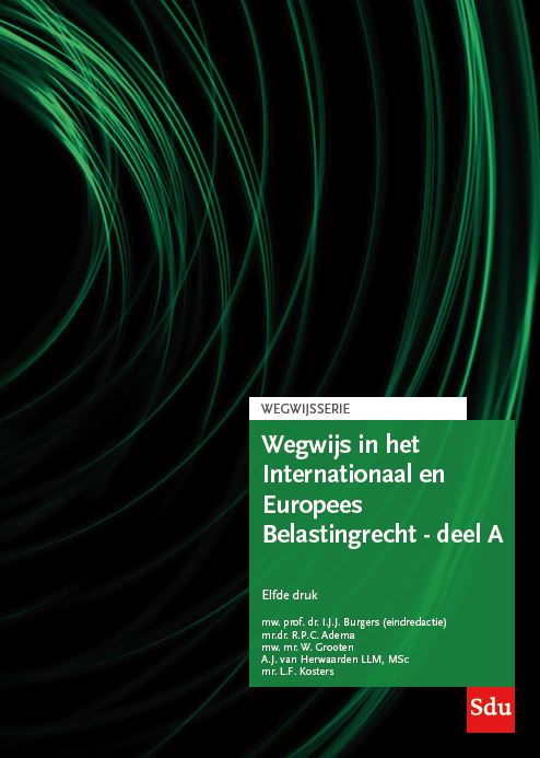 Omslag van Wegwijs in het Internationaal en Europees Belastingrecht - deel A