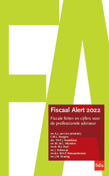 Omslag van Fiscaal Alert 2022
