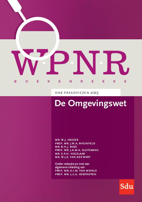 Omslag van De Omgevingswet