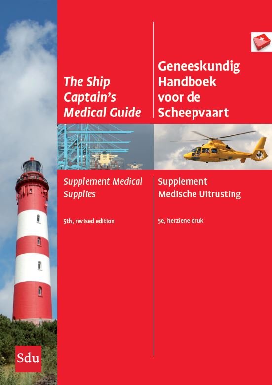 Omslag van Geneeskundig handboek voor de scheepvaart Supplement medische uitrusting