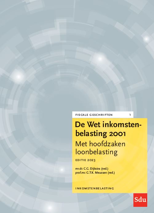 Omslag van De Wet Inkomstenbelasting 2001, Editie 2023