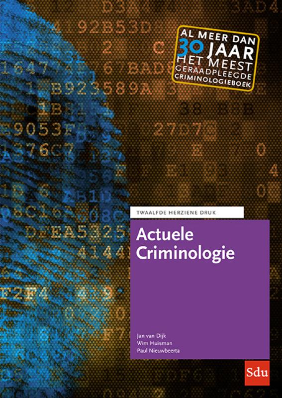 Omslag van Actuele criminologie