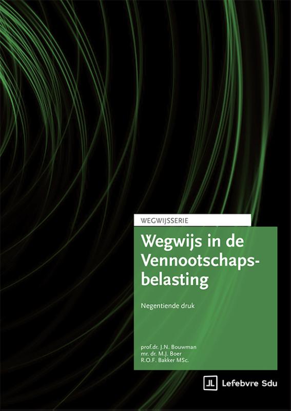 Omslag van Wegwijs in de Vennootschapsbelasting