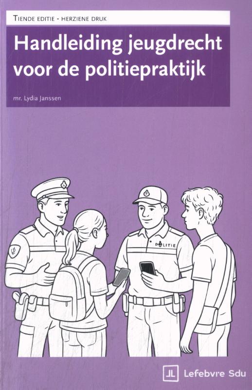 Omslag van Handleiding Jeugdrecht voor de politiepraktijk