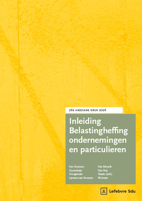 Omslag van Inleiding Belastingheffing ondernemingen en particulieren 2026