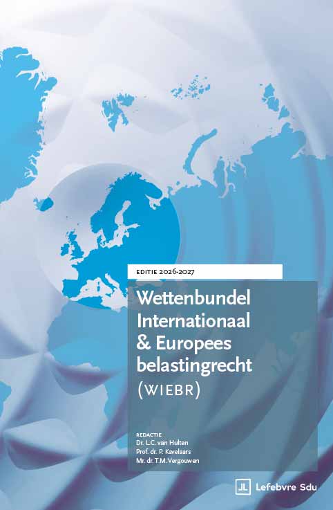 Omslag van Wettenbundel Internationaal en Europees Belastingrecht
