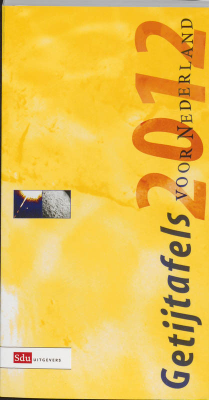 Omslag van Getijtafels 2012