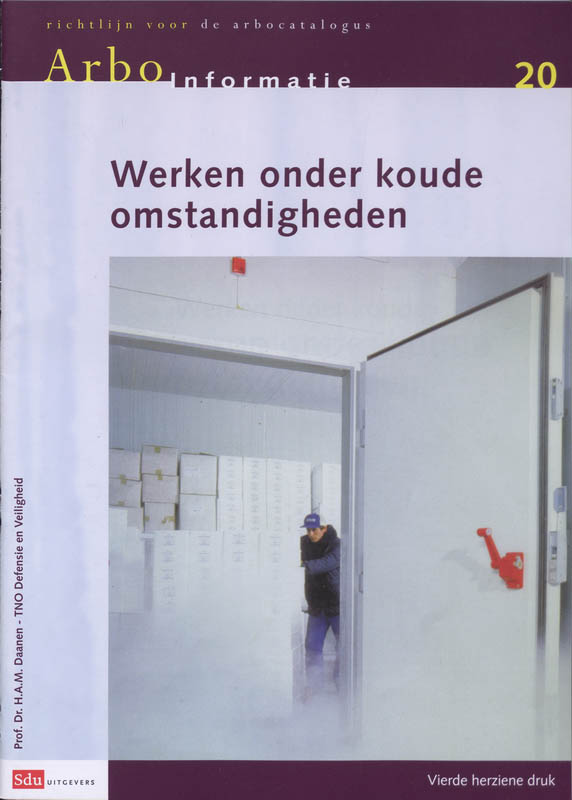 Omslag van Werken onder koude omstandigheden