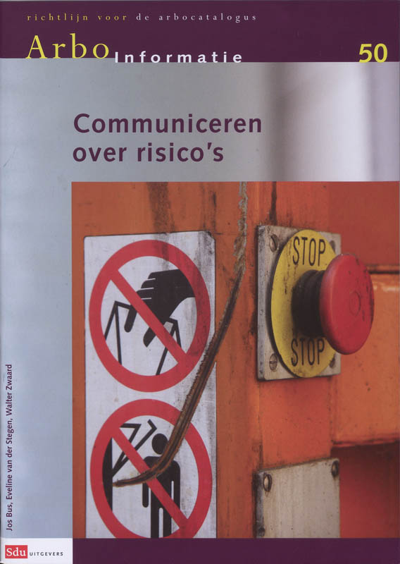 Omslag van 50 communiceren over risico's