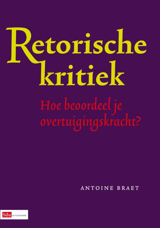 Omslag van Retorische kritiek