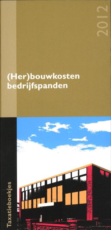 Omslag van Taxatieboekjes 2012
