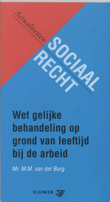 Omslag van Wet gelijke behandeling op grond van leeftijdbij de arbeid