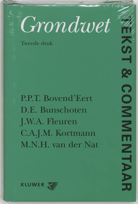 Omslag van Grondwet voor het Koninkrijk der Nederlanden