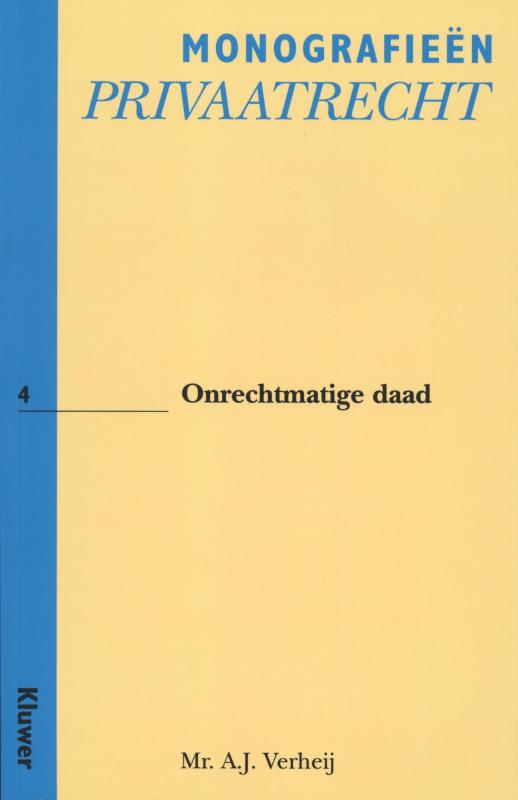 Omslag van Onrechtmatige Daad
