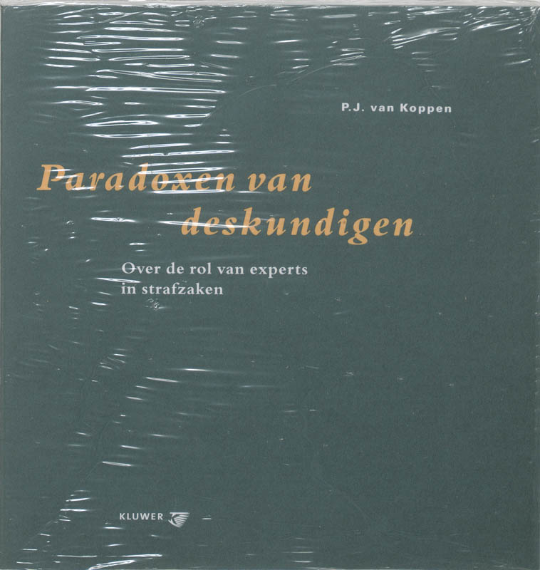 Omslag van Paradoxen van deskundigen
