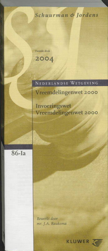 Omslag van Vreemdelingenwet 2000