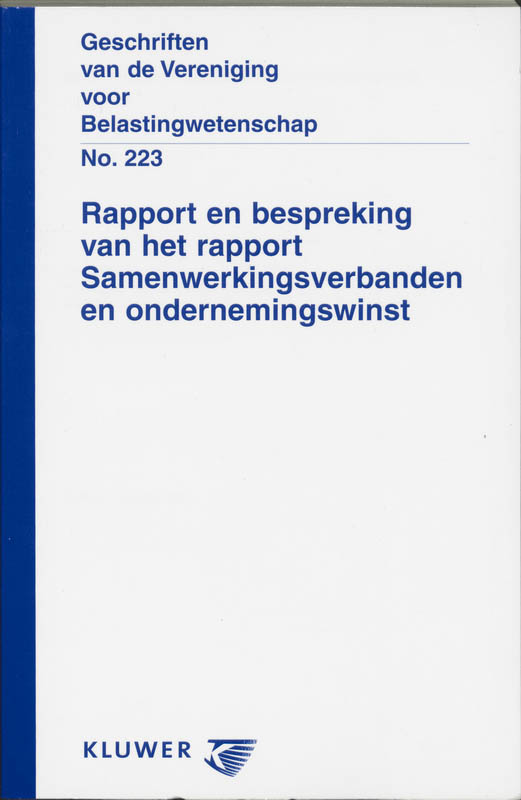 Omslag van Samenwerkingsverbanden en ondernemingswinst