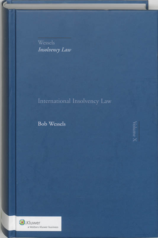 Omslag van International insolvency law