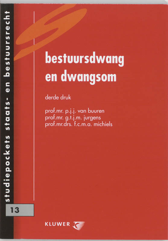Omslag van Bestuursdwang en dwangsom