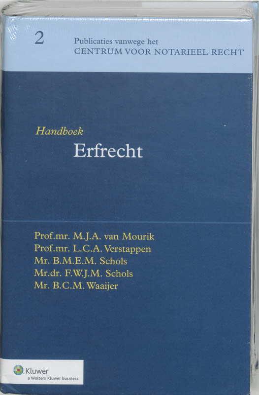 Omslag van Handboek Nieuw Erfrecht