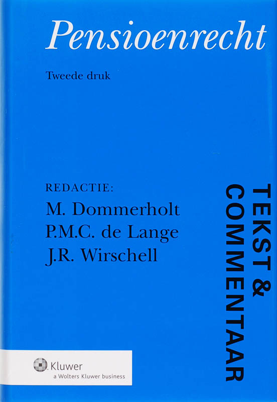 Omslag van Pensioenrecht