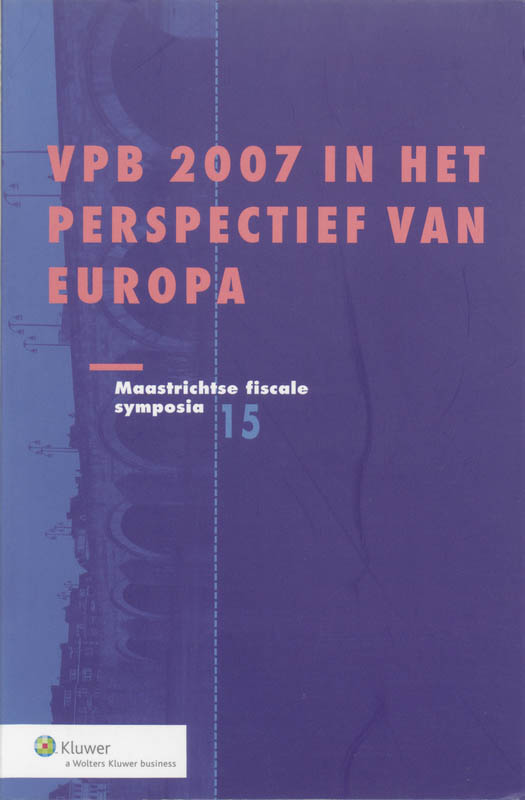 Omslag van VPB 2007 in het perspectief van Europa